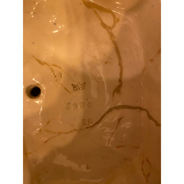 Folk Art Amphora Brittany Farmer With Scythe Large Vase For Sale - Image 3 of 9