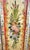 Late 19th Century Antique Italian Floral Scarlet & Black Venetian Painted 4 Panel Folding Screen For Sale - Image 5 of 15
