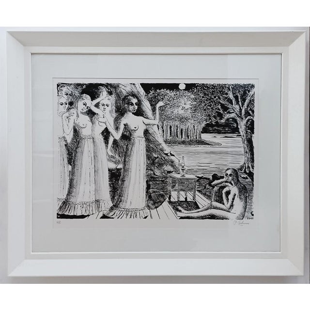 Signed black lithograph, Image 520 x 745 mm; 20 1/2 x 29 3/8 in Sheet 650 x 850 mm; 25 5/8 x 33 1/2 in very fine proof on...