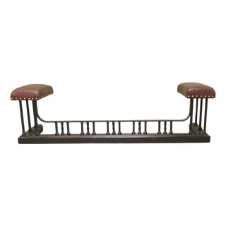 Vintage Leather Club Fender, 1930 For Sale