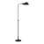 Chapman & Myers by Visual Comfort Studio Belmont Task Floor Lamp in Aged Iron For Sale