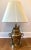 Amazing large brass Foo Dog lamp! Heavy and in fantastic vintage condition. Great detail in the foo dog faces and elephant...