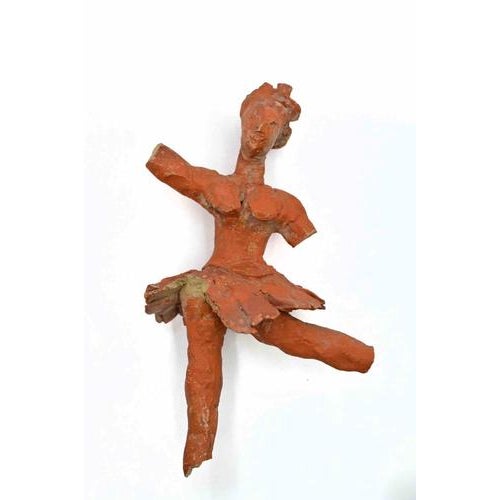 1960s Sirio Pellegrini, Ballerina Terracotta Sculpture, 1960s, Terracotta For Sale - Image 5 of 5