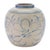 Add a touch of timeless charm to your space with this Blue Floral Stoneware Decorative Container. Showcasing a floral...