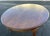 Early 1900s Large Round Oak Farmhouse Dining Table For Sale - Image 11 of 12