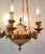 Traditional Myran Allan Luxury Lighting Empire Style Bronze Ormolu and Porcelain Chandelier For Sale - Image 3 of 6