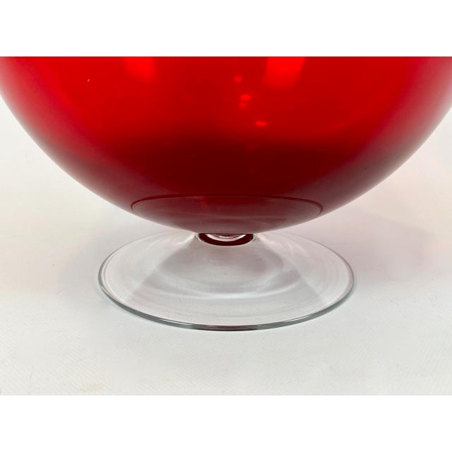Mid-Century Modern Large Space Age Ball Vase, 1970s For Sale - Image 3 of 7