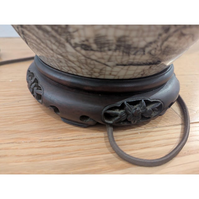 Chinoiserie Style Lamp For Sale - Image 10 of 12