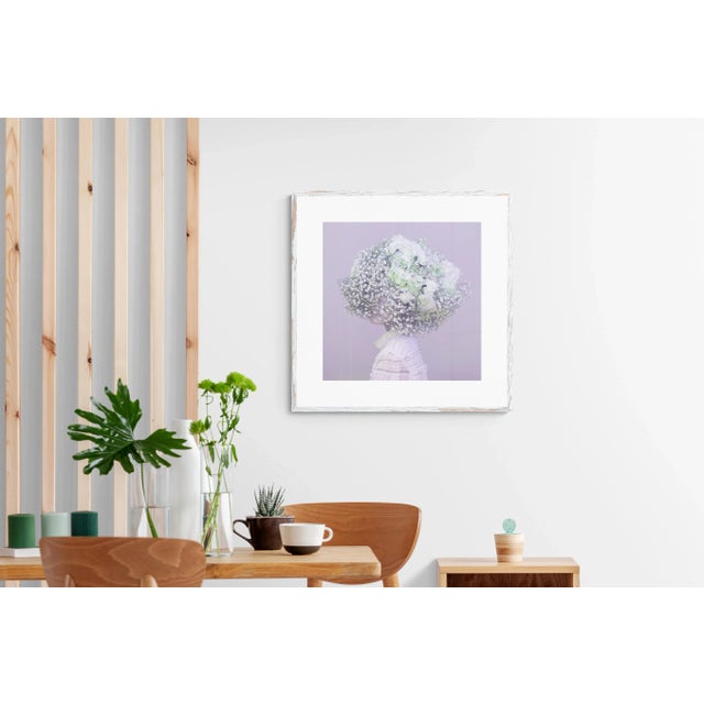 Contemporary "Scent of Austin 11252021g" Contemporary Surrealist Figurative Botanical Portrait Photograph by Ziesook You For Sale - Image 3 of 5