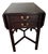 Henkel Harris 5425 29 Mahogany Chippendale Drop-Leaf End Side Table For Sale