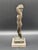 Vintage Bronze Statue: Neoclassical Woman Carrying Vessel For Sale - Image 4 of 8