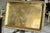 Vintage Lion Head & Rose Motif Brass Serving Tray For Sale - Image 11 of 12