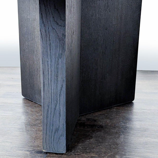Wood Restoration Hardware Modern 11-Piece Dining Set With Rectangular Table For Sale - Image 7 of 10
