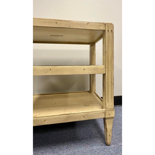 Wood Woodbridge Furniture Swedish Tier Table For Sale - Image 7 of 11