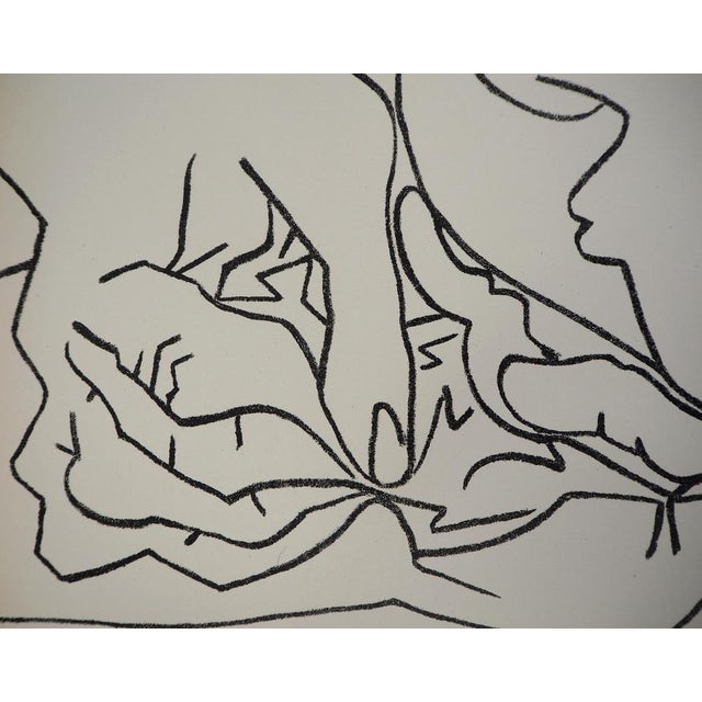 Modern Françoise Gilot, Entre Ses Mains, Lithograph For Sale - Image 3 of 4