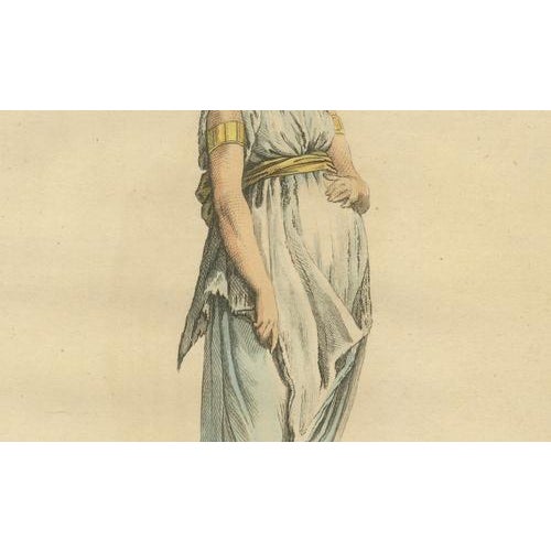 Mid 18th Century Thomas Jefferys, Habit of an Middle Eastern Virgin, 1749, Paper For Sale - Image 5 of 9