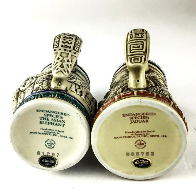 Ceramarte Brazil Beer Steins by Avon - A Pair For Sale - Image 12 of 12