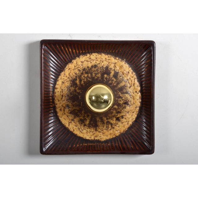 West German Sconce, 1960s, in Flawless conditions. Designed 1960 to 1969 This piece has an attribution mark, I am sure...