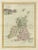 Antique Map of the British Isles with Hand Coloring For Sale - Image 6 of 6