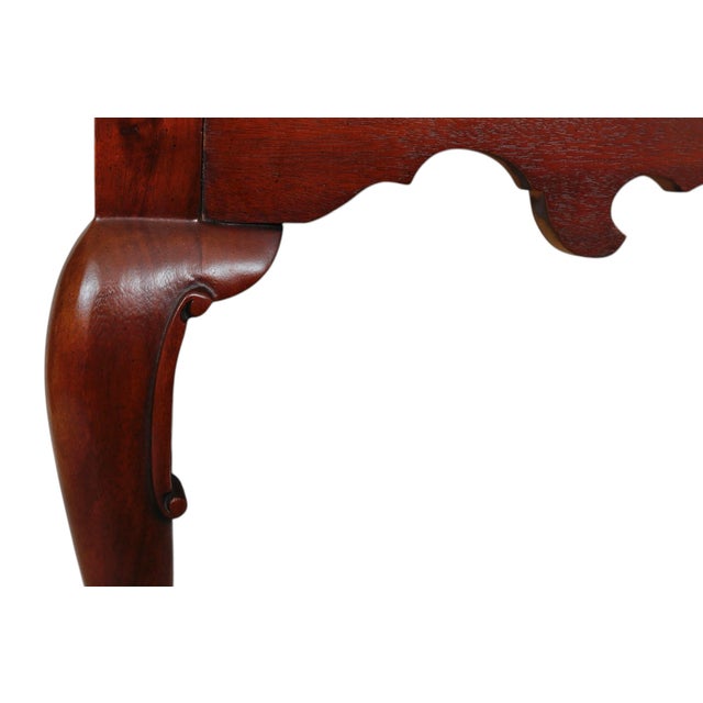 Hickory Chair Queen Anne Lowboy For Sale - Image 9 of 12