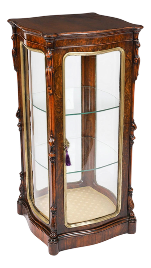 Antique Ormolu Mounted Display Cabinet, 19th Century