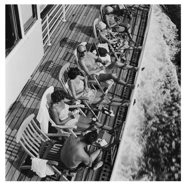 'Cruise to Bermuda' Unframed Archival Pigment Print For Sale