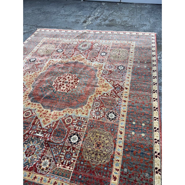 Islamic 6ft 6in × 8ft 4in Gallery Ephesus Mamluk Area Rug For Sale - Image 3 of 12