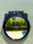 Hollywood Regency Vintage Black Lacquered Fretwork Round Wall Mirror For Sale - Image 3 of 16