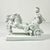 Traditional 1970s Vintage Roman Empire Hellenistic Charioteer and Two Horse Chariot Plaster Sculpture. For Sale - Image 3 of 13