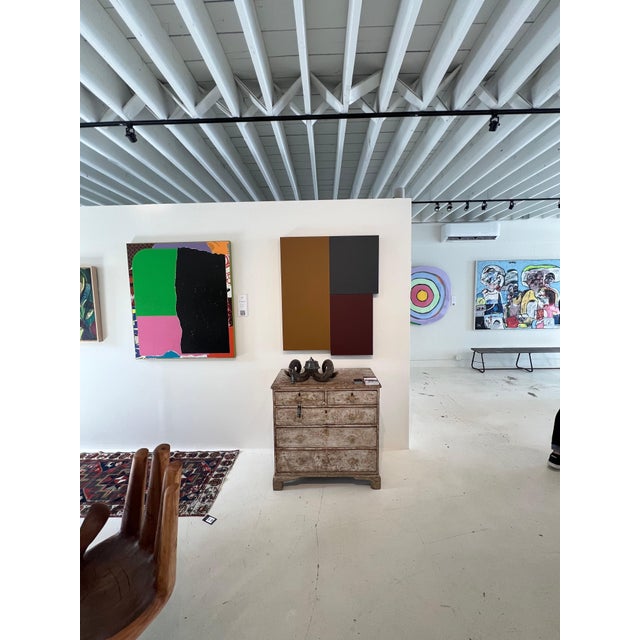 2020s William Finlayson Jr. Acrylic on Wood Assemblage Titled: "A.B.C. 4” 44 x 36 For Sale - Image 5 of 9