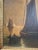 On offer is a classic 19th-century or early 20th-century marine painting that captures a serene, atmospheric scene of...
