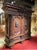 Monumental baroque cabinet, oak, around 1720, North German High rectangular body made of solid oak body with multi-...