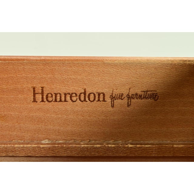 Henredon Mid-Century Hollywood Regency Chinoiserie Mahogany Dresser or Credenza, Circa 1970s For Sale - Image 9 of 13