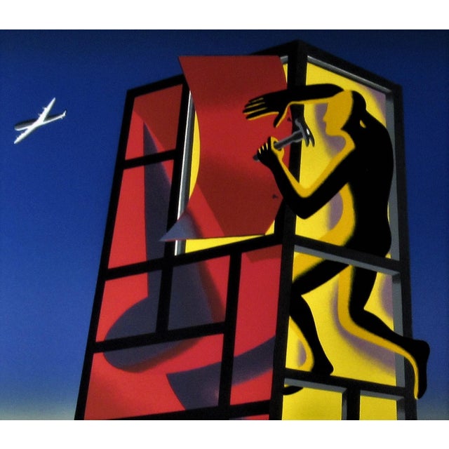 Mark Kostabi, Panic in the Minefield, 2001 | Chairish