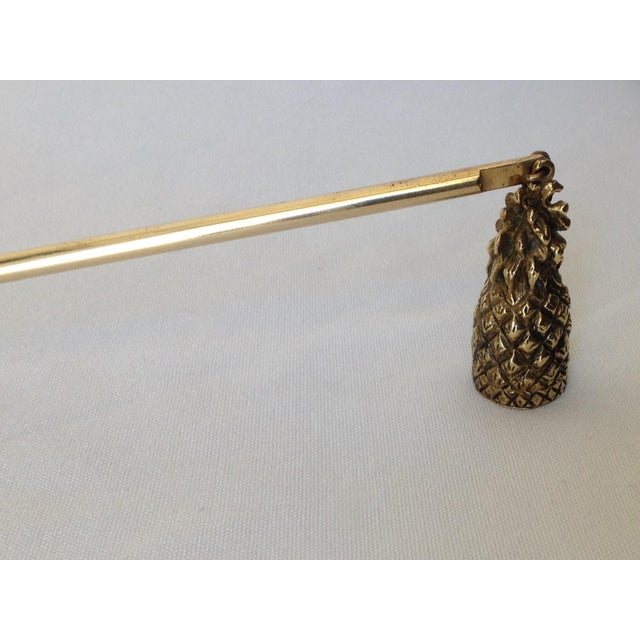 Brass Pineapple Candle Snuffer Chairish