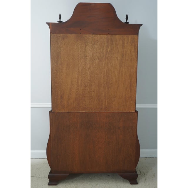 Stickley Colonial Williamsburg Cw 190 Mahogany High Chest For Sale - Image 15 of 18