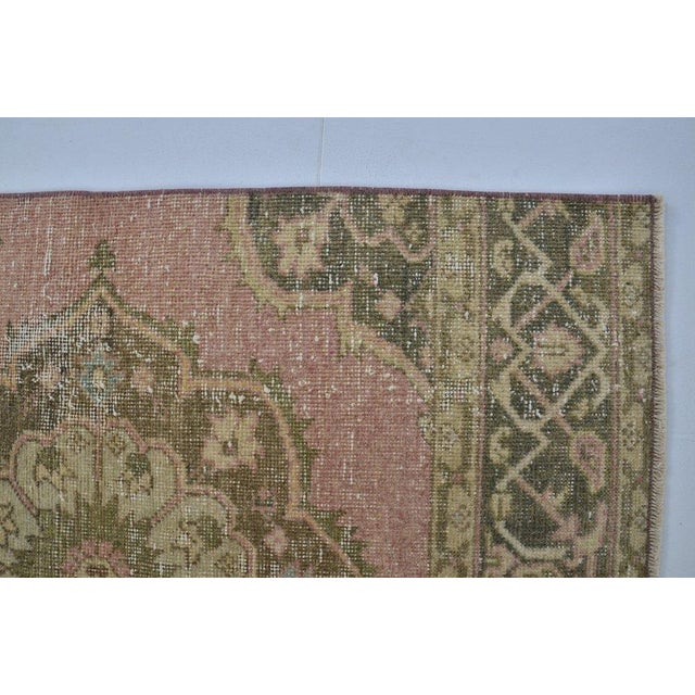 Vintage Antique Hallway Runner Rug For Sale In Phoenix - Image 6 of 10