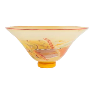 Bruce Pizzichillo Dari Gordon Signed Oversized Art Glass Centerpiece Bowl