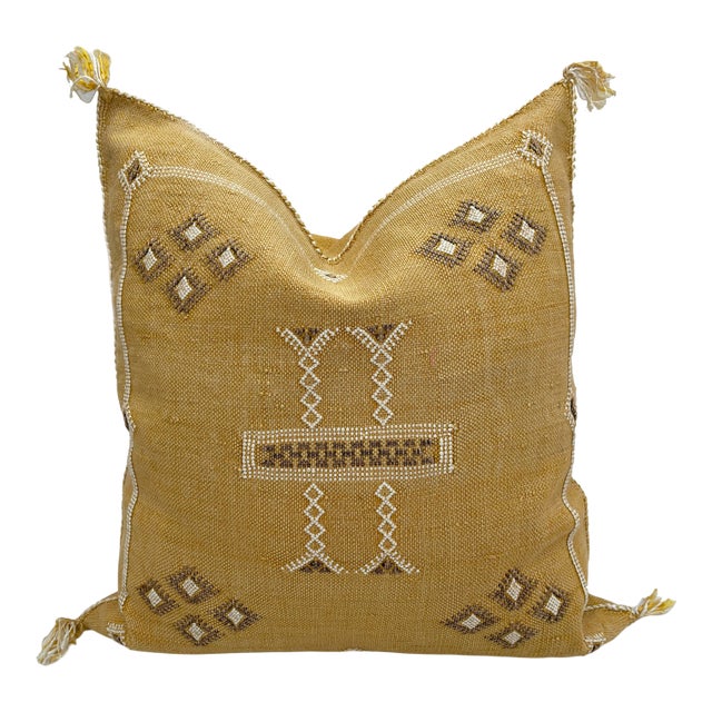 Cactus Silk Pillow Cover For Sale