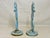 Pair of vintage English cast iron seahorse figurines, c.1970’s A fun pair of seahorses with well cast details throughout,...