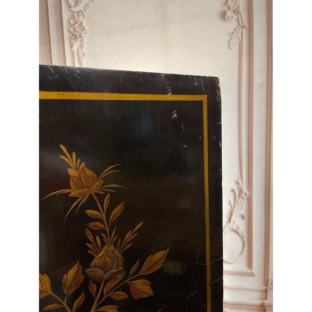 Exceptional Fitted Interior - English Chinoiserie Cabinet on Stand For Sale - Image 10 of 12