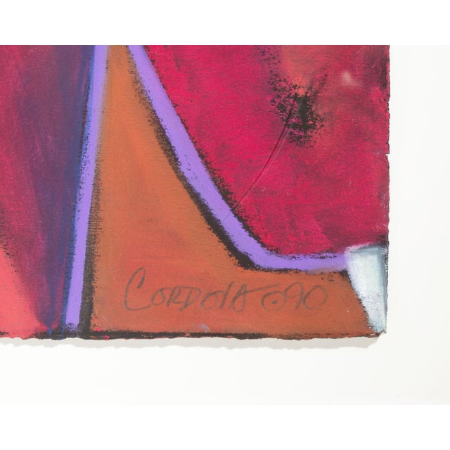 1990s 1990 Pastel Drawing by Amy Córdova Boone For Sale - Image 5 of 7
