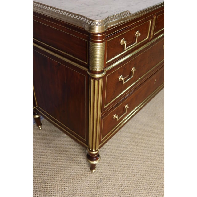 Tan 18th Century Louis XVI Commode For Sale - Image 8 of 12