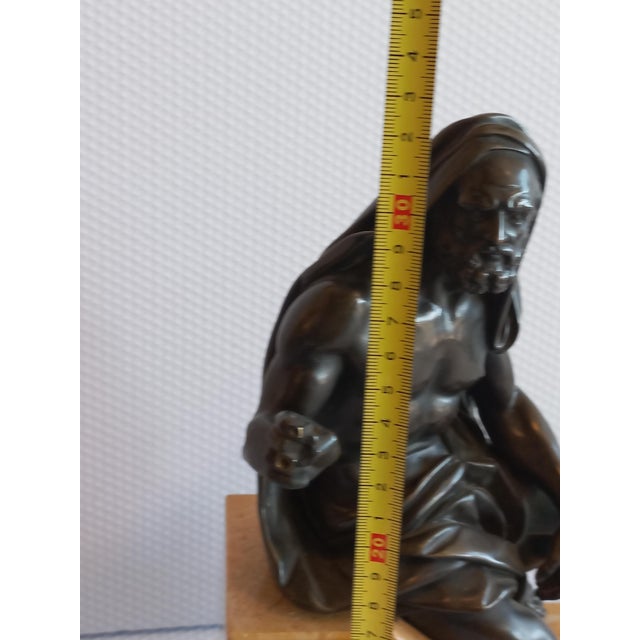 Diogenes Sculpture, 1800s, Bronze For Sale - Image 12 of 14