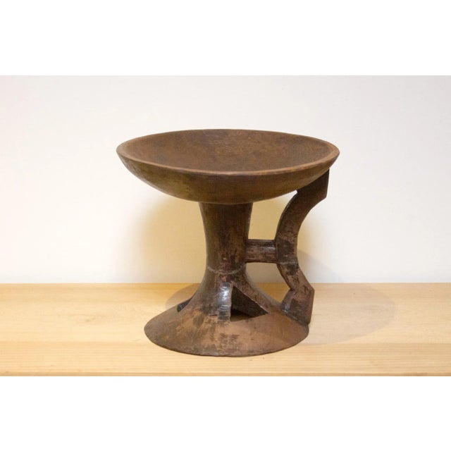 Tribal Vintage Tribal Carved Naga Stool For Sale - Image 3 of 6