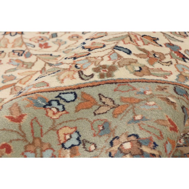 Vintage Indian Tabriz Rug, 12'02 X 19'10 For Sale In Dallas - Image 6 of 10