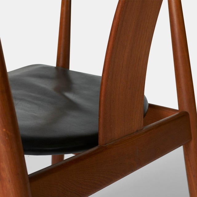 Tove & Edvard Kindt-Larsen A Tove and Edvard Kindt-Larsen Lounge Chair For Sale - Image 4 of 5