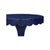 Kenneth Ludwig Chicago Scalloped Dark Navy Drinks Table For Sale - Image 4 of 6
