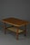 Wood Scandinavian Modern Coffee Table with Rattan Shelf, 1960s For Sale - Image 7 of 11