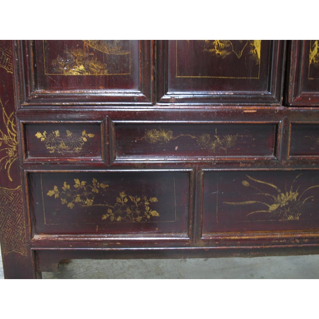Antique Chinese Chinoiserie-Style Cabinet For Sale - Image 14 of 15